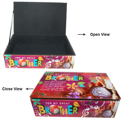 "Brother Glass Box - 309- 001 - Click here to View more details about this Product